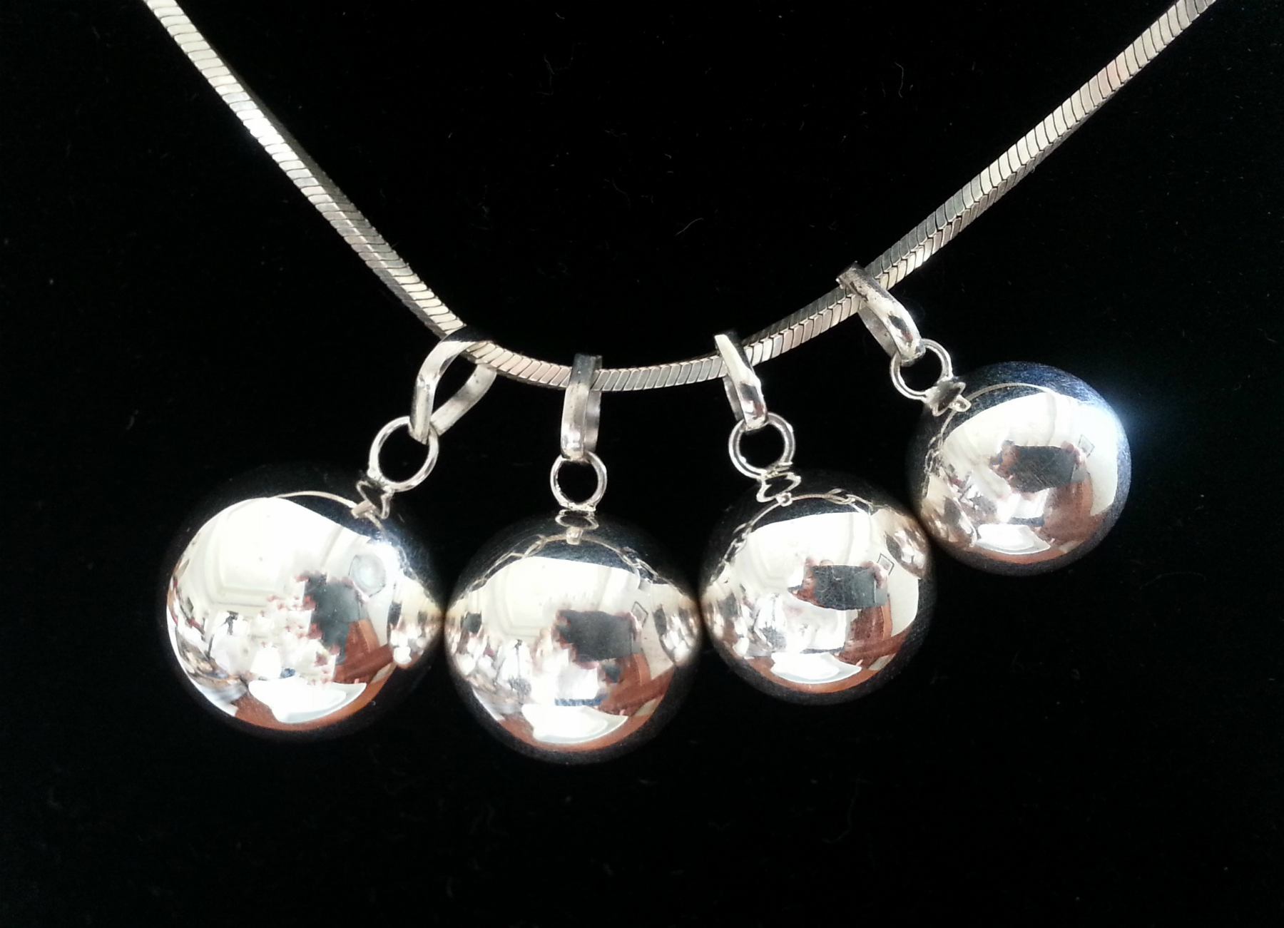 Harmony Ball Sterling Silver Selection available at Spirituelle