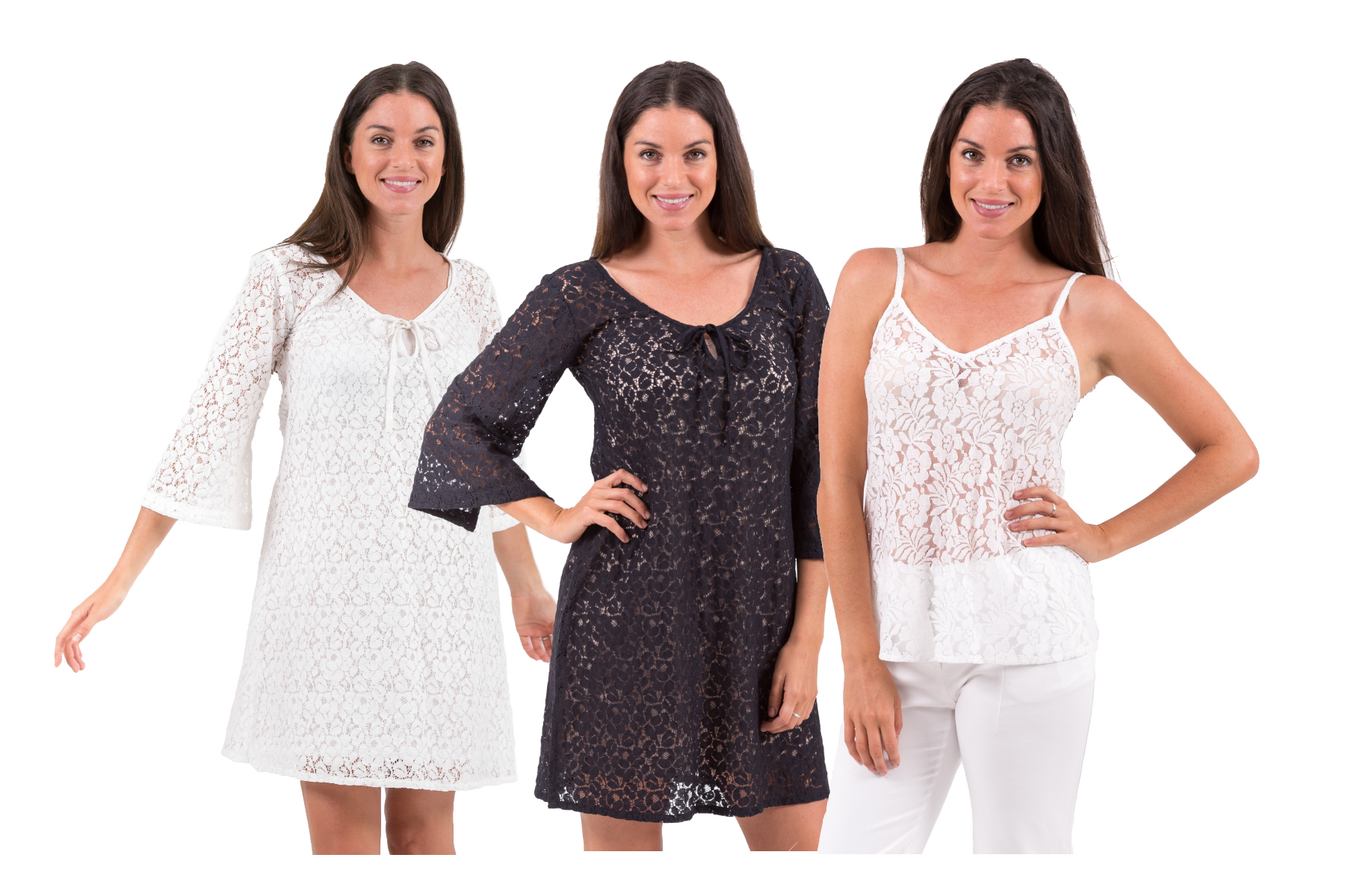 Cotton Lace Cami Slip and dress Collection by Spirituelle