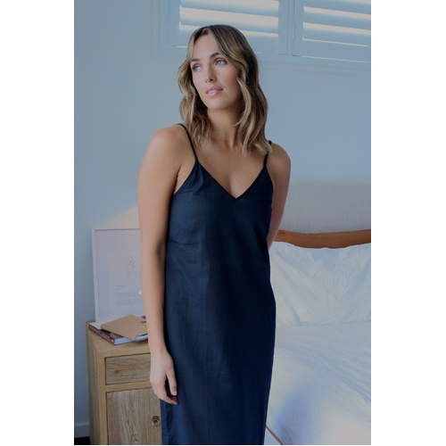 Celine Long Maxi Cotton Dress Slip