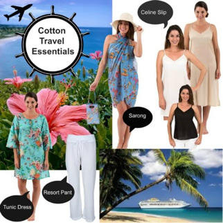 Looking for cool, wearable and practical cotton pieces for your next trip away? main image